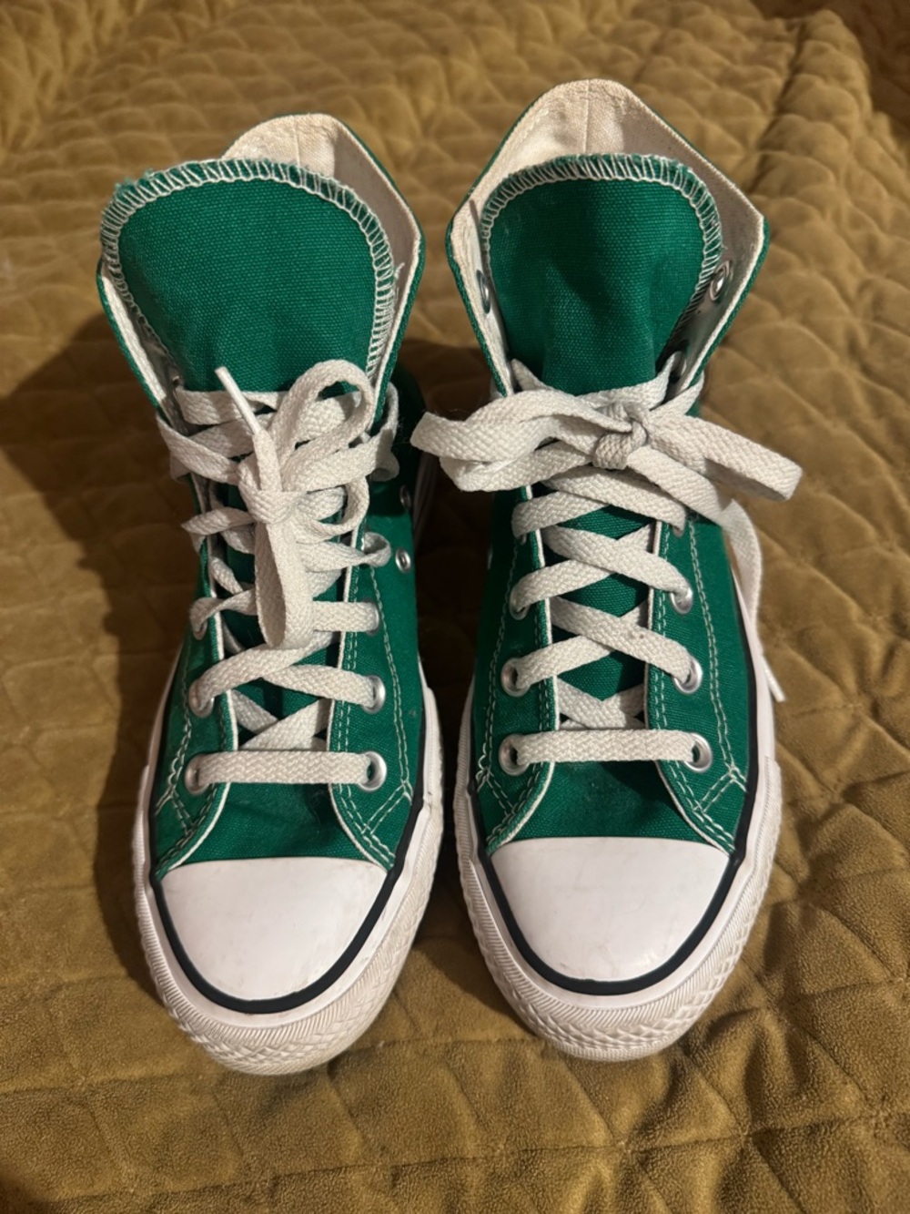 Converse Green All Star Low Top Sneakers men 3.5. Or Women 5.5
